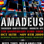 Amadeus - Euro Tour 2009 - Booking Now!